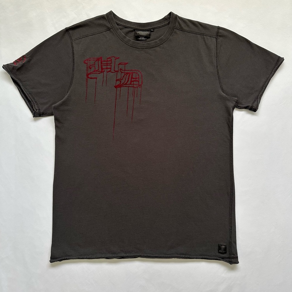 Y2K Harley Davidson 2000s 8 Ball Biker T-Shirt